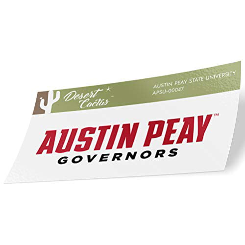 Austin Peay State University APSU Governors NCAA Sticker Vinyl Decal Laptop Water Bottle Car Scrapbook Family Full Sheet 